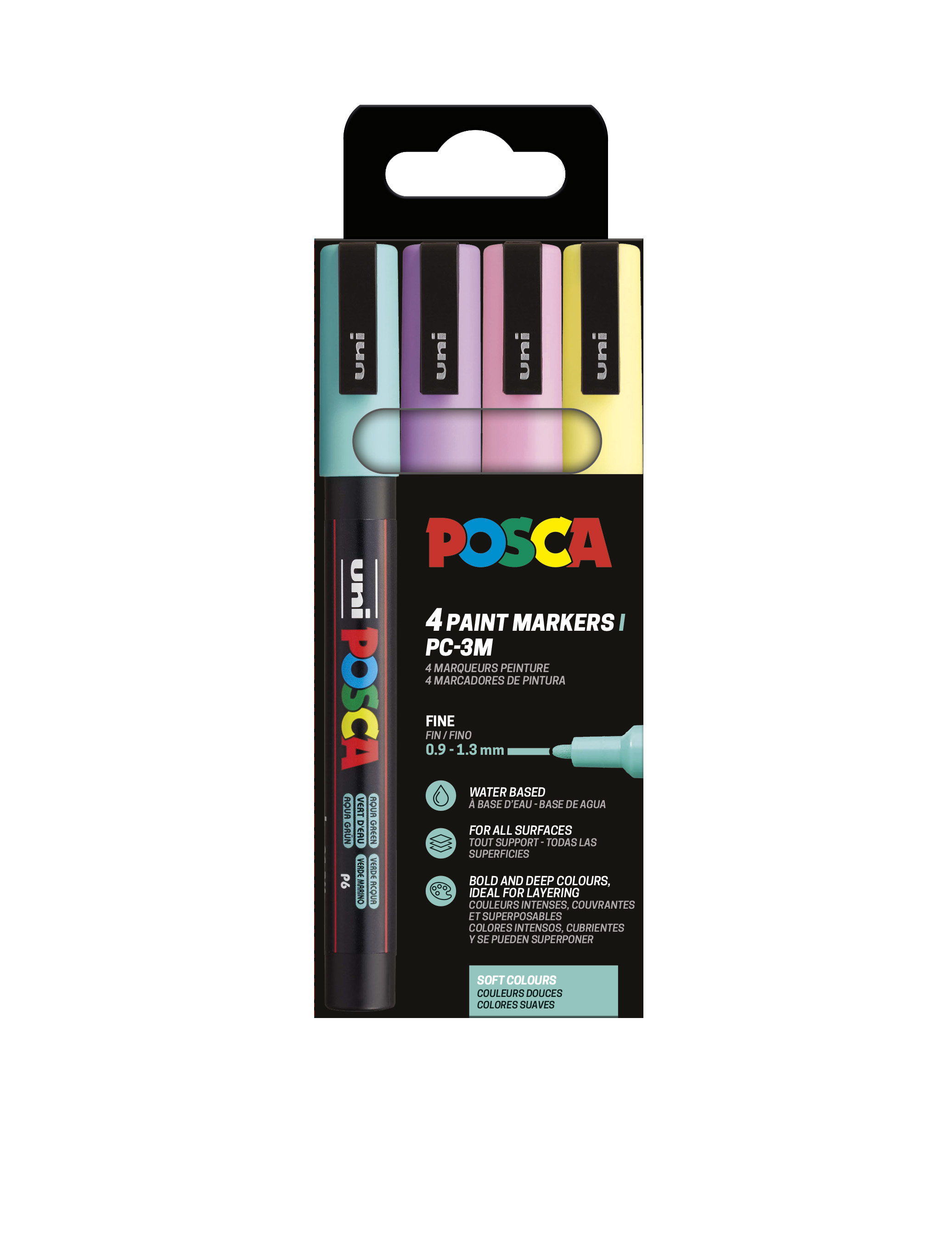 PC-3M 4P SET SOFT COLOR